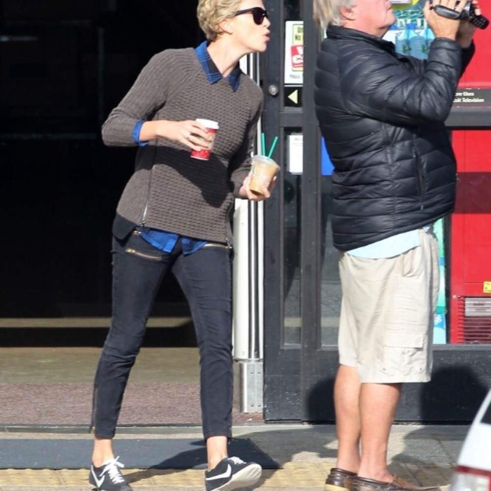 Current Elliot Multi zip skinny night